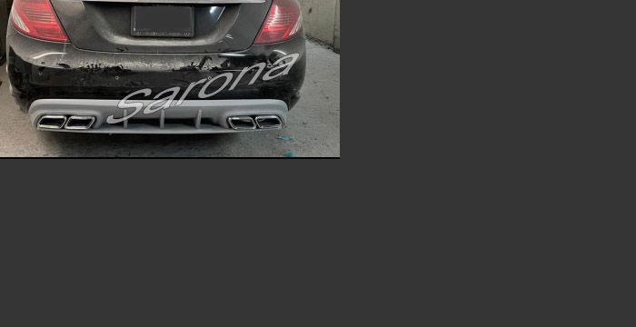 Custom Mercedes CL  Coupe Rear Lip/Diffuser (2007 - 2012) - $890.00 (Part #MB-042-RA)
